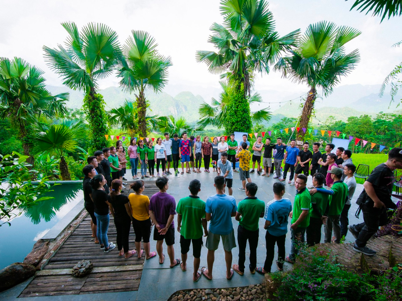 Team building Pù Luông
